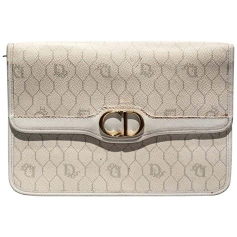 christian dior white clutch|dior metal clutch.